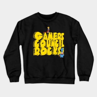 Gamers Council Rocks Crewneck Sweatshirt